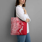 Dolphins NRL NAIDOC Week 2026 Tote Bag Aboriginal Lizard Dot Painting - 50 Years of Deadly