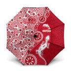 Dolphins NRL NAIDOC Week 2026 Umbrella Aboriginal Lizard Dot Painting - 50 Years of Deadly
