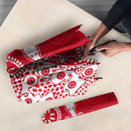 Dolphins NRL NAIDOC Week 2026 Umbrella Aboriginal Lizard Dot Painting - 50 Years of Deadly