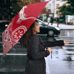 Dolphins NRL NAIDOC Week 2026 Umbrella Aboriginal Lizard Dot Painting - 50 Years of Deadly