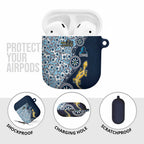 Gold Coast Titans NAIDOC Week 2026 AirPods Case Aboriginal Lizard Dot Painting - 50 Years of Deadly