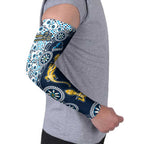 Gold Coast Titans NAIDOC Week 2026 Arm Sleeves Aboriginal Lizard Dot Painting - 50 Years of Deadly