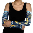 Gold Coast Titans NAIDOC Week 2026 Arm Sleeves Aboriginal Lizard Dot Painting - 50 Years of Deadly