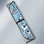 Gold Coast Titans NAIDOC Week 2026 Auto Sun Shade Aboriginal Lizard Dot Painting - 50 Years of Deadly