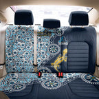 Gold Coast Titans NAIDOC Week 2026 Back Car Seat Cover Aboriginal Lizard Dot Painting - 50 Years of Deadly
