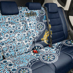 Gold Coast Titans NAIDOC Week 2026 Back Car Seat Cover Aboriginal Lizard Dot Painting - 50 Years of Deadly