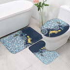 Gold Coast Titans NAIDOC Week 2026 Bathroom Set Aboriginal Lizard Dot Painting - 50 Years of Deadly