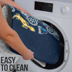 Gold Coast Titans NAIDOC Week 2026 Bathroom Set Aboriginal Lizard Dot Painting - 50 Years of Deadly
