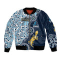 Gold Coast Titans NAIDOC Week 2026 Bomber Jacket Aboriginal Lizard Dot Painting - 50 Years of Deadly