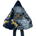 Gold Coast Titans NAIDOC Week 2026 Cloak Aboriginal Lizard Dot Painting - 50 Years of Deadly