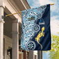 Gold Coast Titans NAIDOC Week 2026 Garden Flag Aboriginal Lizard Dot Painting - 50 Years of Deadly