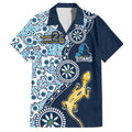 Gold Coast Titans NAIDOC Week 2026 Hawaiian Shirt Aboriginal Lizard Dot Painting - 50 Years of Deadly