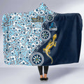 Gold Coast Titans NAIDOC Week 2026 Hooded Blanket Aboriginal Lizard Dot Painting - 50 Years of Deadly