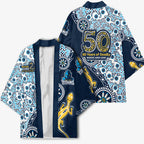 Gold Coast Titans NAIDOC Week 2026 Kimono Aboriginal Lizard Dot Painting - 50 Years of Deadly