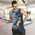 Gold Coast Titans NAIDOC Week 2026 Men Tank Top Aboriginal Lizard Dot Painting - 50 Years of Deadly