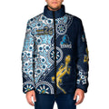 Gold Coast Titans NAIDOC Week 2026 Padded Jacket Aboriginal Lizard Dot Painting - 50 Years of Deadly