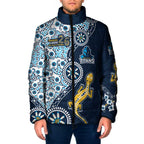 Gold Coast Titans NAIDOC Week 2026 Padded Jacket Aboriginal Lizard Dot Painting - 50 Years of Deadly