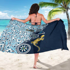 Gold Coast Titans NAIDOC Week 2026 Sarong Aboriginal Lizard Dot Painting - 50 Years of Deadly