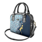 Gold Coast Titans NAIDOC Week 2026 Shoulder Handbag Aboriginal Lizard Dot Painting - 50 Years of Deadly