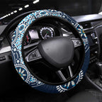 Gold Coast Titans NAIDOC Week 2026 Steering Wheel Cover Aboriginal Lizard Dot Painting - 50 Years of Deadly