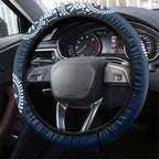 Gold Coast Titans NAIDOC Week 2026 Steering Wheel Cover Aboriginal Lizard Dot Painting - 50 Years of Deadly