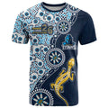 Gold Coast Titans NAIDOC Week 2026 T Shirt Aboriginal Lizard Dot Painting - 50 Years of Deadly