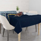 Gold Coast Titans NAIDOC Week 2026 Tablecloth Aboriginal Lizard Dot Painting - 50 Years of Deadly