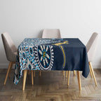 Gold Coast Titans NAIDOC Week 2026 Tablecloth Aboriginal Lizard Dot Painting - 50 Years of Deadly
