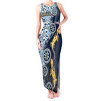 Gold Coast Titans NAIDOC Week 2026 Tank Maxi Dress Aboriginal Lizard Dot Painting - 50 Years of Deadly