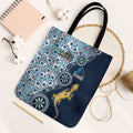 Gold Coast Titans NAIDOC Week 2026 Tote Bag Aboriginal Lizard Dot Painting - 50 Years of Deadly