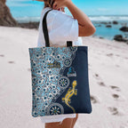 Gold Coast Titans NAIDOC Week 2026 Tote Bag Aboriginal Lizard Dot Painting - 50 Years of Deadly