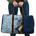 Gold Coast Titans NAIDOC Week 2026 Travel Bag Aboriginal Lizard Dot Painting - 50 Years of Deadly