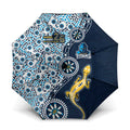 Gold Coast Titans NAIDOC Week 2026 Umbrella Aboriginal Lizard Dot Painting - 50 Years of Deadly