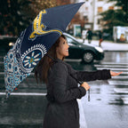 Gold Coast Titans NAIDOC Week 2026 Umbrella Aboriginal Lizard Dot Painting - 50 Years of Deadly