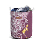 Manly Warringah Sea Eagles NAIDOC Week 2026 Laundry Basket Aboriginal Lizard Dot Painting - 50 Years of Deadly