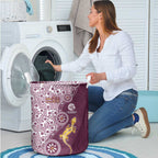 Manly Warringah Sea Eagles NAIDOC Week 2026 Laundry Basket Aboriginal Lizard Dot Painting - 50 Years of Deadly