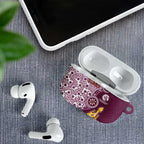 Manly Warringah Sea Eagles NAIDOC Week 2026 AirPods Case Aboriginal Lizard Dot Painting - 50 Years of Deadly