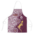 Manly Warringah Sea Eagles NAIDOC Week 2026 Apron Aboriginal Lizard Dot Painting - 50 Years of Deadly