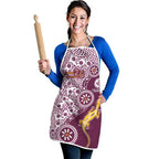 Manly Warringah Sea Eagles NAIDOC Week 2026 Apron Aboriginal Lizard Dot Painting - 50 Years of Deadly