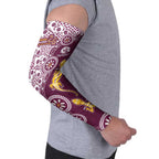 Manly Warringah Sea Eagles NAIDOC Week 2026 Arm Sleeves Aboriginal Lizard Dot Painting - 50 Years of Deadly