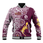 Manly Warringah Sea Eagles NAIDOC Week 2026 Baseball Jacket Aboriginal Lizard Dot Painting - 50 Years of Deadly
