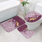 Manly Warringah Sea Eagles NAIDOC Week 2026 Bathroom Set Aboriginal Lizard Dot Painting - 50 Years of Deadly