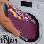 Manly Warringah Sea Eagles NAIDOC Week 2026 Bathroom Set Aboriginal Lizard Dot Painting - 50 Years of Deadly