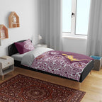 Manly Warringah Sea Eagles NAIDOC Week 2026 Bedding Set Aboriginal Lizard Dot Painting - 50 Years of Deadly