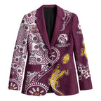 Manly Warringah Sea Eagles NAIDOC Week 2026 Blazer Aboriginal Lizard Dot Painting - 50 Years of Deadly