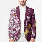 Manly Warringah Sea Eagles NAIDOC Week 2026 Blazer Aboriginal Lizard Dot Painting - 50 Years of Deadly
