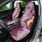 Manly Warringah Sea Eagles NAIDOC Week 2026 Car Seat Cover Aboriginal Lizard Dot Painting - 50 Years of Deadly