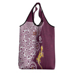 Manly Warringah Sea Eagles NAIDOC Week 2026 Grocery Bag Aboriginal Lizard Dot Painting - 50 Years of Deadly