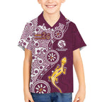 Manly Warringah Sea Eagles NAIDOC Week 2026 Hawaiian Shirt Aboriginal Lizard Dot Painting - 50 Years of Deadly