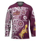 Manly Warringah Sea Eagles NAIDOC Week 2026 Hockey Jersey Aboriginal Lizard Dot Painting - 50 Years of Deadly